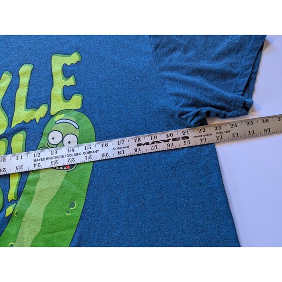 Rick and Morty I'm Pickle Rick T shirt XL Extra Large Mens Blue - Picture 7 of 9